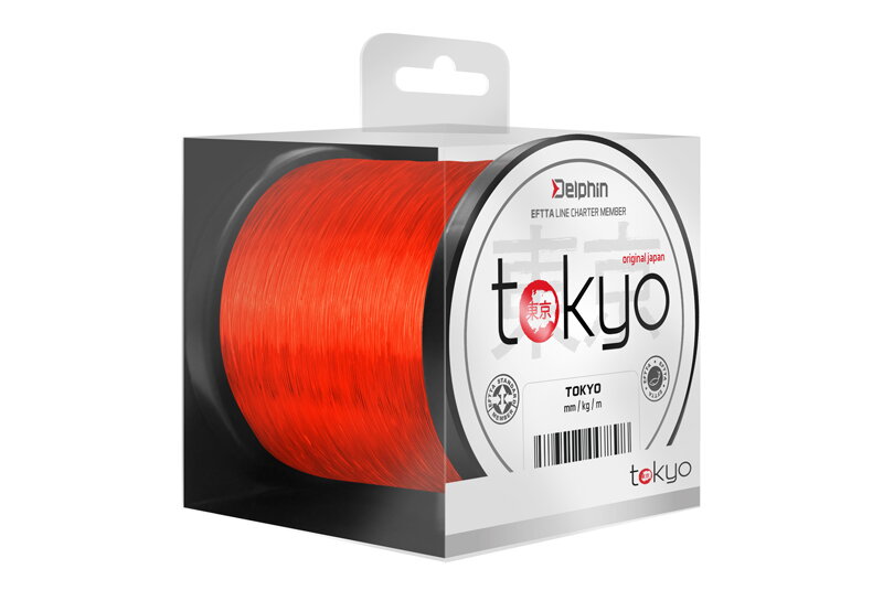 Delphin TOKYO oranžový 300m - 0,286mm 14lbs Delphin TOKYO oranžový 300m - 0,286mm 14lbs