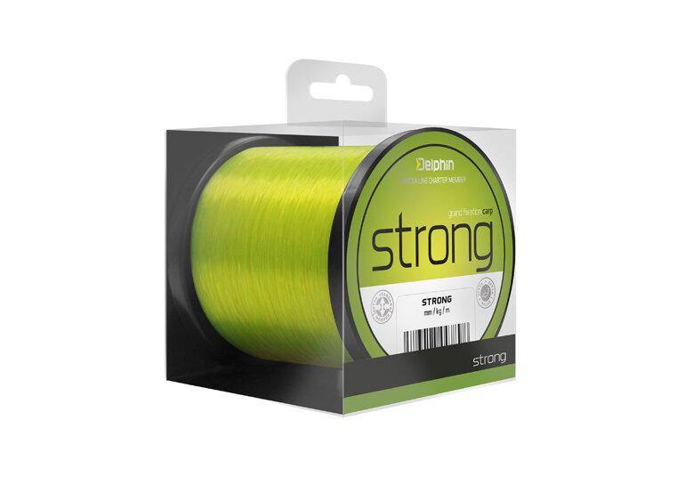 Delphin STRONG Carp žltá 1200m - 0,32mm 19,4lbs Delphin STRONG Carp žltá 1200m - 0,32mm 19,4lbs