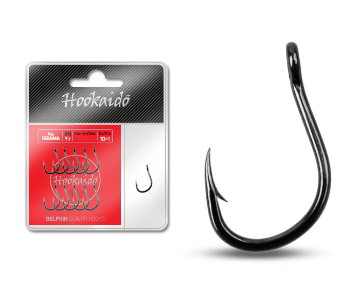 Háčik Delphin HKD 4xISEAMA ring/ 10+1ks - BN/6 Háčik Delphin HKD 4xISEAMA ring/ 10+1ks - BN/6