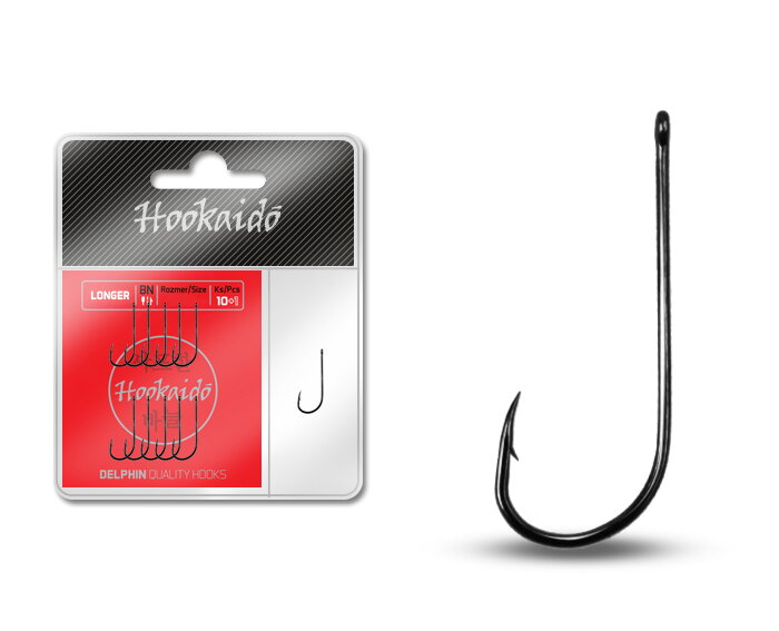 Háčik Delphin HKD LONGER ring / 10+1ks - BN/6 Háčik Delphin HKD LONGER ring / 10+1ks - BN/6