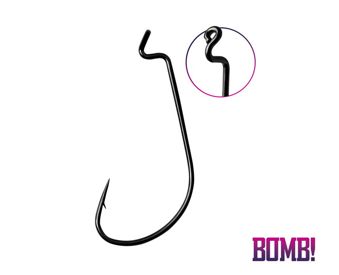 Háčik BOMB! D-SHOT OFFS WORM/5ks - #2/0 Háčik BOMB! D-SHOT OFFS WORM/5ks - #2/0