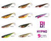Umelá nástraha BOMB! HYPNO / 3ks - 9cm/3D PERCH
