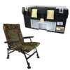 CARP EXPERT COMFORT CAMO STOLIČKA S RYBÁRSKYM BOXOM FISHING BOX TIP.333