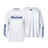 MUSTAD LIGHT GREY BRAND LONGSLEEVE UV - REPREVE+SPANDEX TRIČKO