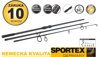 Kaprárske prúty SPORTEX Competition Carp CS-4, 3-diel