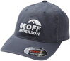 Šiltovka Geoff Anderson Flexfit Washed modrá 3D logo