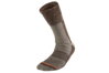 Vysoké merino ponožky Geoff Anderson Woolly sock hnedé