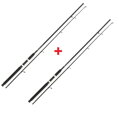 NGT Prut Carp Stalker Rod 8ft / 2pc black 1 + 1 ZADARMO!