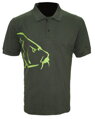 Zfish Tričko Carp Polo T-Shirt Olive Green