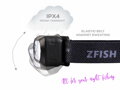 ZFISH Čelovka Zeonix UV