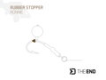 Gumený stoper Delphin TheEND Ronnie / 20ks