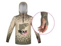 Tričko s kapucňou Delphin UV ARMOR 50+ - Trout M