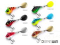 Vibračná nástraha Delphin SpinWIN - 12g/REDBACK