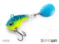 Vibračná nástraha Delphin SpinWIN - 12g/REDBACK