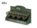 Nožnice s vrúbkami Delphin BladeX Short SS - 9,5 cm