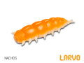 Umelá nástraha Delphin LARVO Cheese / 15ks - 3cm / TROPIC
