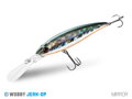 Wobler Delphin WOBBY JERK-DP - 12,5g/9cm/Susp./PHANTOM