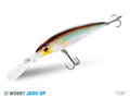 Wobler Delphin WOBBY JERK-DP - 12,5g/9cm/Susp./PHANTOM