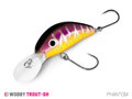 Wobler Delphin WOBBY TROUT-SH - 4g/4cm/Float./PHANTOM