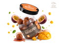 Boilies v dipe Delphin BreaX/PassionKRILL - Krill-Mango/16mm/200ml
