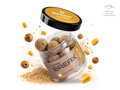 Vyvážené boilies Delphin BreaX/NutCAKE - Tigrí orech-Scopex-Kukurica/16mm/100g