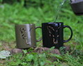 Fox Green & Camo Head Ceramic Mug