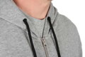Spomb™  Grey Zipped Hoody