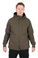 Fox Collection Sherpa Jacket Green & Black