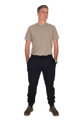 Fox Collection Sherpa Joggers - Black/Orange