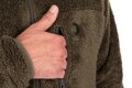 Fox HD Premium Full Zip Teddy Jacket - Khaki