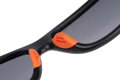 Fox Collection Black & Orange Shades – Grey Lens