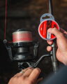 Fox Spomb Tapered Braided Leaders Red & Black
