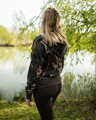 Fox Womens Zipped Camo Hoody