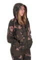 Fox Womens Zipped Camo Hoody