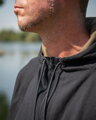 Fox Collection Zipped Hoody - Black
