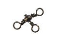 MUSTAD BARREL THREE WAY CROSS SWIVEL TROJCESTNÝ OTOČNÝ KĹB