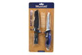 MUSTAD 5inch 46 STAINLESS STEEL BAIT KNIFE- POLISHED BLADE FINISH BLUE