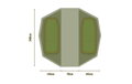 Trakker Spálňa - Superdome Bivvy Inner Capsule (Twin)