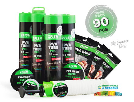 ZFISH Trade Pack PVA 80 ks