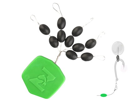 ZFISH Tungsten Oval Beads