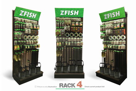 ZFISH Akční Set Produktů 4 + Prodejní Regál Zdarma!