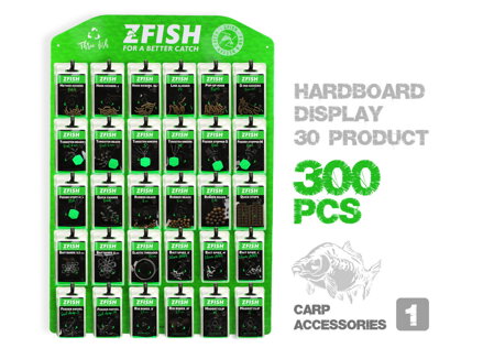 ZFISH Akční Set Kaprové Bižuterie 1+ Prodejní Tablo Zdarma!