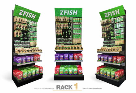 ZFISH Akční Set Produktů + Prodejní Stojan Zdarma!