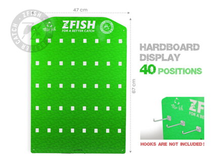 ZFISH Prodejní Tablo 40 Produktů