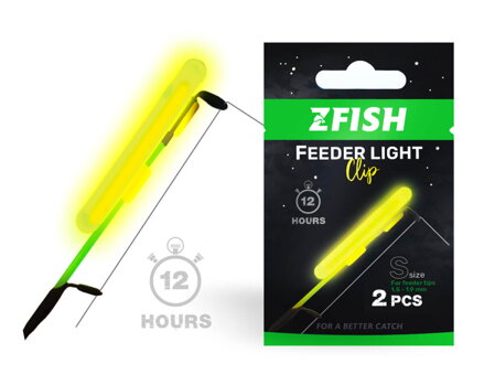 ZFISH Chemické světlo FEEDER CLIP 2ks