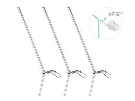 ZFISH Průjezd Feeder Anti Tangle Tube 3ks