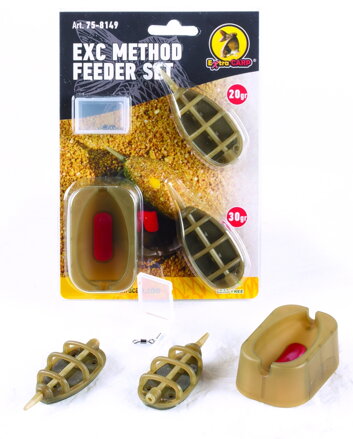 Extra Carp Method Feeder Set 50,60g + formička