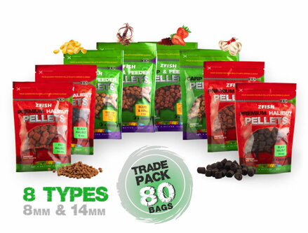 ZFISH Trade Pack Prémium Pelety 80 balení