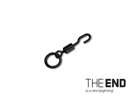 Obratlík s krúžkom Delphin THE END Ronnie / 10ks - #6/13kg Obratlík s krúžkom Delphin THE END Ronnie / 10ks - #6/13kg