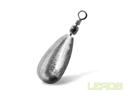 Delphin LEADS Hruška s obratlíkom / 5ks - 25,0g